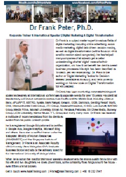 Dr Frank Peter Profile